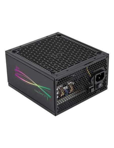 Fuente alimentacion aerocool lux pro rgb gaming atx 650w