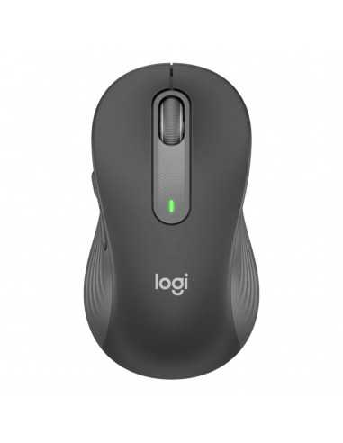 Mouse raton logitech m650 for business grande wireless inalambrico grafito