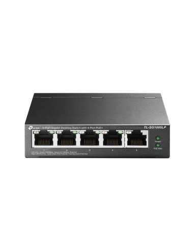 Switch 5 puertos tp - link tl - sg1005lp 10 - 100 - 1000 4 puertos poe+