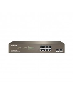 Switch 10 puertos ip - com 8 puertos gigabit ethernet 2 puertos sfp