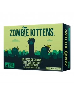 Juego de mesa exploding kittens zombie kittens edad recomendada 7 aÃ±os