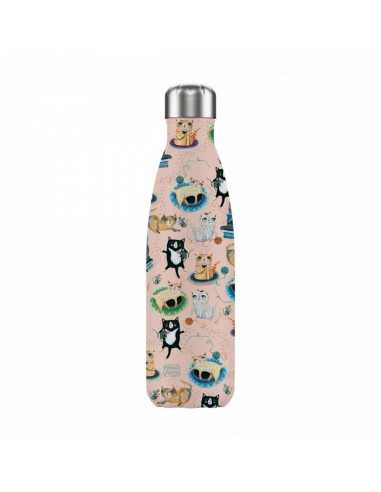 Botella isotermica enesco crazy cats
