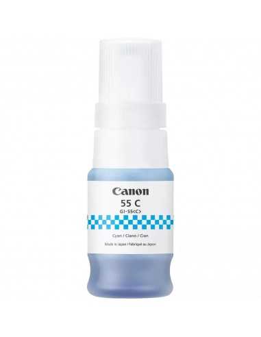 Botella tinta canon gi - 55 ink cian