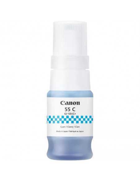 Botella tinta canon gi - 55 ink cian