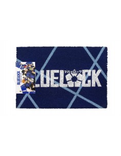 Felpudo 60x40 cm logo blue lock
