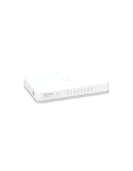Switch 8 puertos 10 - 100 - 100 go - sw - 8g d - link