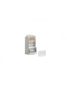 Conector lanberg cat 6 ftp 8p8c pack 100 uds
