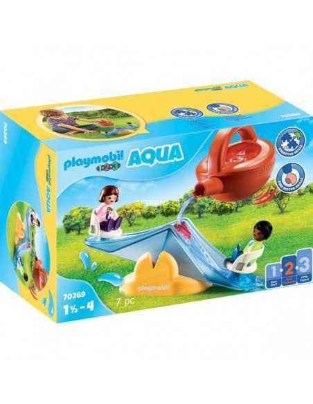 Playmobil aqua 1.2.3 balancin acuatico con regadera