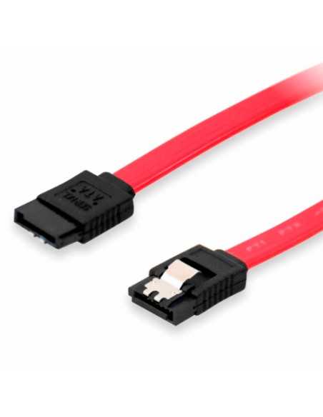 Cable serial sata equip datos con clip de seguridad 0.30m
