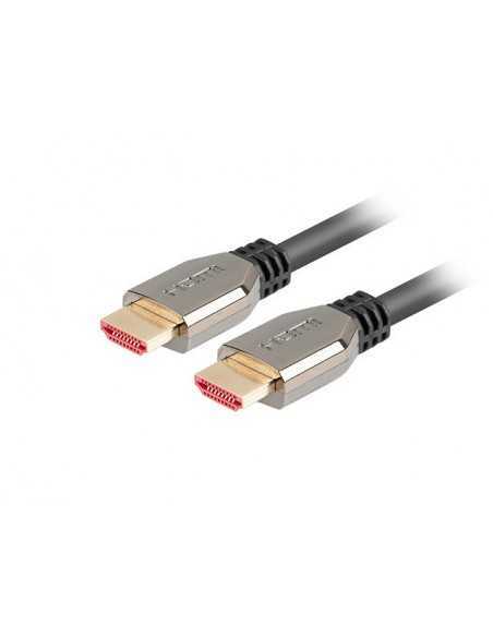 Cable hdmi lanberg m - m v2.1 8k 60hz 1m negro