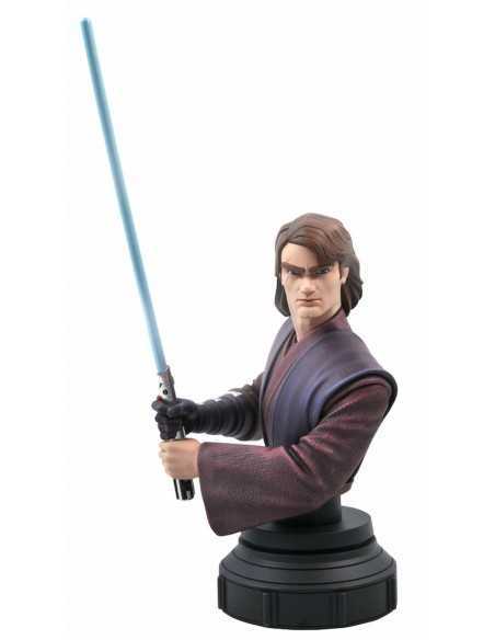 Figura busto resina gentle giant star wars the clone wars anakin skylwalker 1 - 7 escala