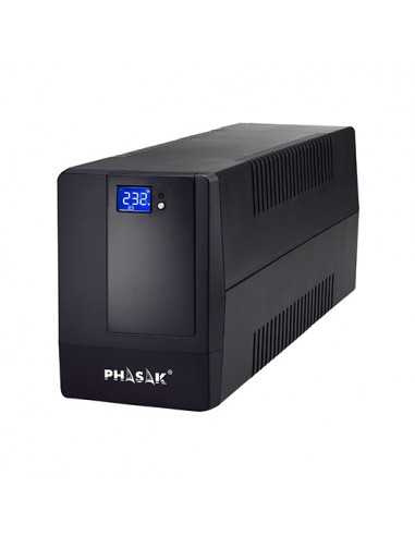 Sai ups phasak 2000va display lcd avr 2xschuko ph 9420