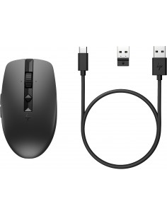 Ratón hp 715 multidispositivo inalambrico recargable