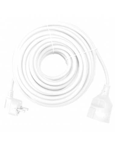 Cable prolongador de correiente silver electrics 3m - 3x 1.5mm - 250v - 16a - 3.500w -