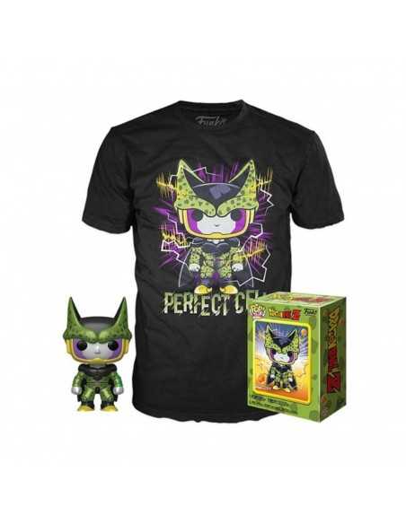 Funko pop dragon ball z celula perfecto + camiseta talla aleatoria ut - 56669