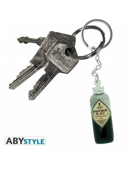 Llavero 3d abystyle harry potter pocion nÂº07