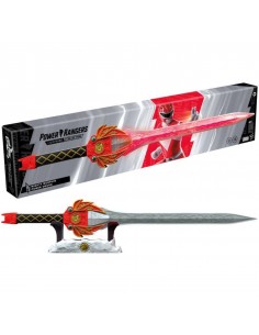 Replica hasbro espada poder ranger rojo replica escala 1:1 power rangers mighty morphin collection
