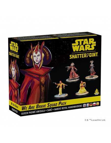 Juego de mesa star wars shatterpoint we are brave squad pack edad recomendada 14 aÃ±os