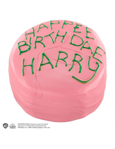 Figura anti estrÃ©s the noble collection harry potter pastel de cumpleaÃ±os de harry