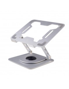 Soporte mesa ewent para portatil 17.3 pulgadas rotacion 360Âº