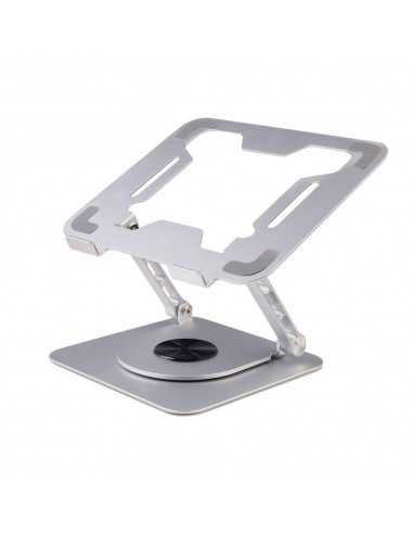 Soporte mesa ewent para portatil 17.3 pulgadas rotacion 360º