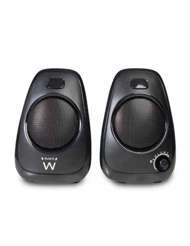 Altavoces ewent 2.0 ew3527 negro