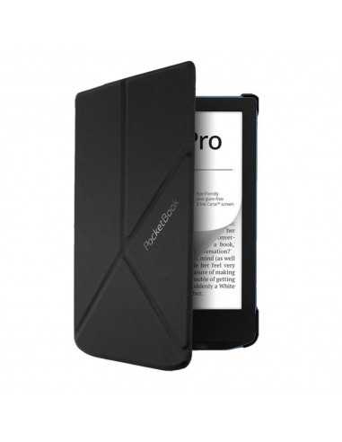 Pocketbook funda shell series verse + verse pro - origami color negro