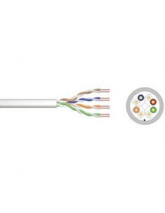 Cable de red ewent ew - mat - 6u - r - 305 - s cat 6 u - utp awg23 - 1 cca 305mt rigido