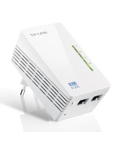 Adaptador de red wifi linea electrica av600 300mbps powerline tp - link