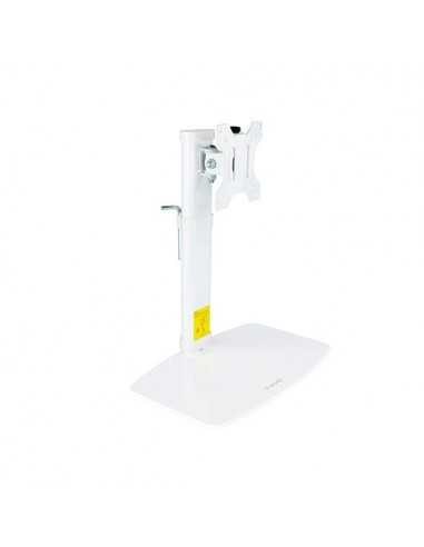 Soporte de mesa tv tooq 17 - 27 pulgadas blanco