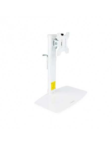 Soporte de mesa tv tooq 17 - 27 pulgadas blanco