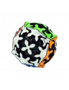 Cubo de rubik qiyi gear ball 3x3 bordes negros