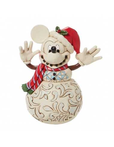 Figura enesco disney muÃ±eco de nieve mickey navideÃ±o
