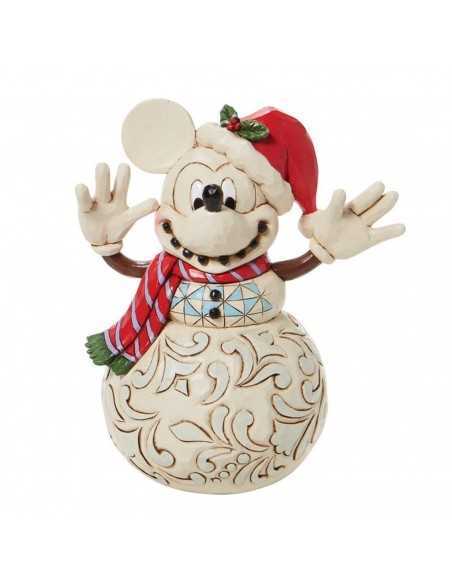 Figura enesco disney muÃ±eco de nieve mickey navideÃ±o