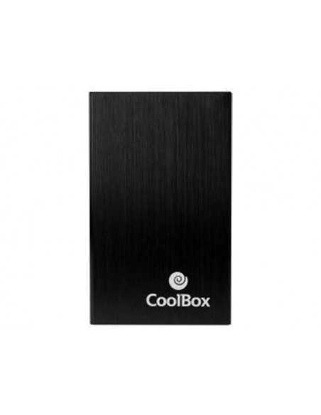 Carcasa disco duro hdd 2.5 pulgadas coolbox sca2523c negro usb tipo c 3.0
