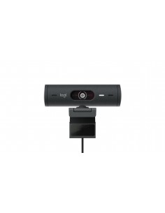 Webcam logitech brio 505 grafito full hd - usb tipo c