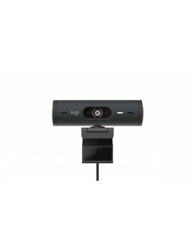 Webcam logitech brio 505 grafito full hd - usb tipo c