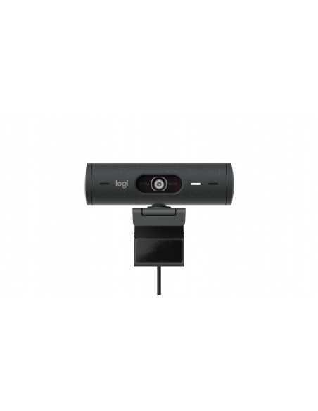 Webcam logitech brio 505 grafito full hd - usb tipo c