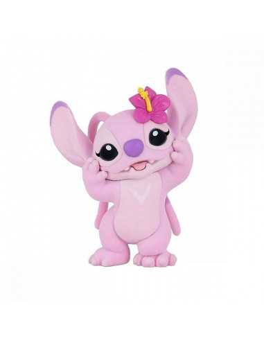 Figura flocada enesco disney angel de pie