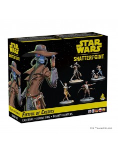 Juego de mesa star wars shatterpoint fistful of credits cad bane squad pack edad recomendada 14 aÃ±os