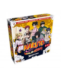 Juego de mesa naruto ninja arena genin pack edad recomendada 10 aÃ±os (ingles)