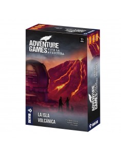 Juego de mesa adventure games: la isla volcánica