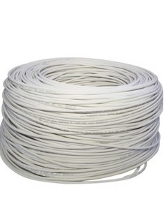 Cable utp cat 5+ especial exterior blanco bobina 250m