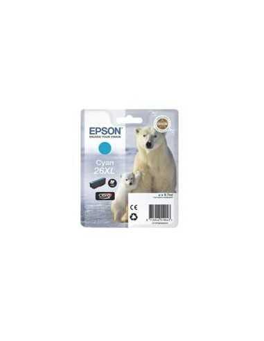 Cartucho tinta epson t263240 cian xl xp - 600 - 605 - 700 - 800 - oso polar
