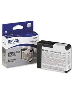 Cartucho tinta epson t5809 gris claro stylus pro 3800 - 3880