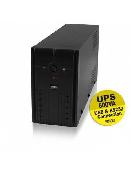Sai eminent ups 600va - 360w - rs232 + usb