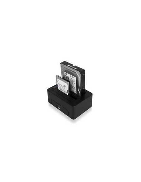 Estacion de acoplamiento ewent para unidad de disco duro y de estado solido sata 2.5 pulgadas y 3.5 pulgadas - usb 3.0