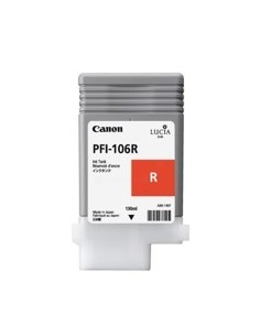 Cartucho canon pfi - 106rg rojo ipf6300 - ipf6350 - ipf6400 - ipf6450