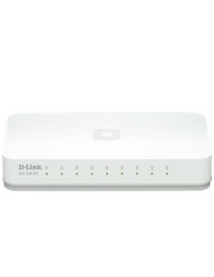 Switch 8 puertos 10 - 100 mb soho d - link