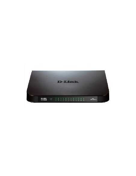 Switch 24 puertos 10 - 100 - 1000 go - sw - 24g d - link